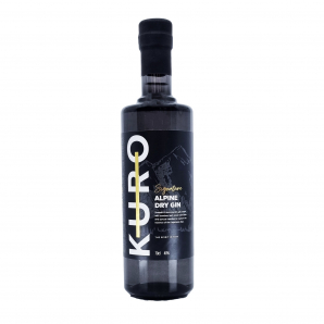 Kuro Alpine Dry Gin 40% 70 cl. (flaske)