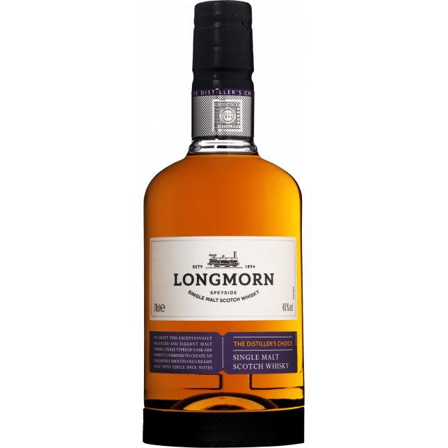Longmorn The Distillers Choice Speyside Single Malt Scotch Whisky 40% 70 cl. (Gaveæske)