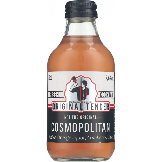 Original Tender Cosmopolitan 7,6% 20 cl. (flaske)
