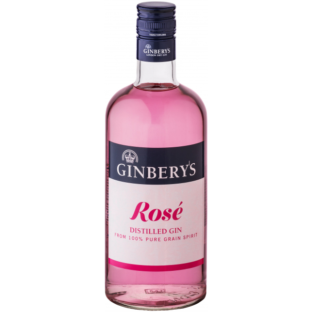 Ginberys Rosé Gin 37,5% 70 cl.