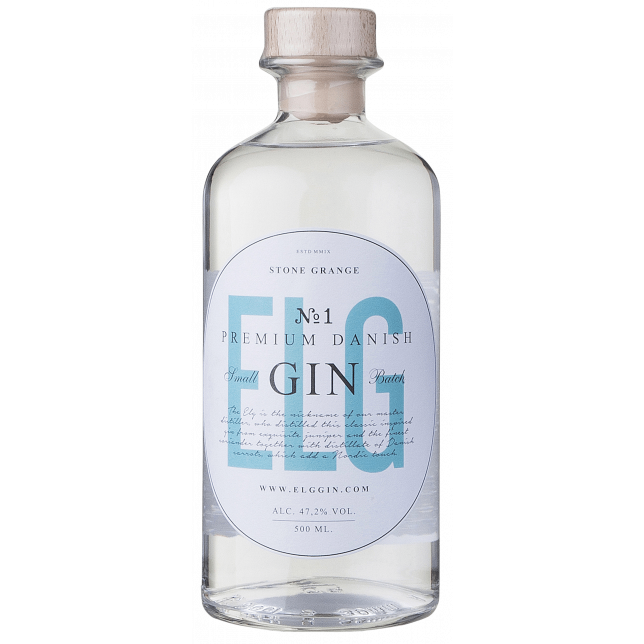Elg No.1 Gin 47,2% 50 cl. (flaske)
