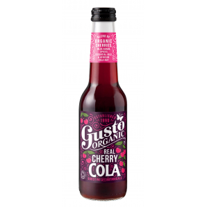 Gusto Organic Real Cherry Cola ØKO 27,5 cl. (flaske)
