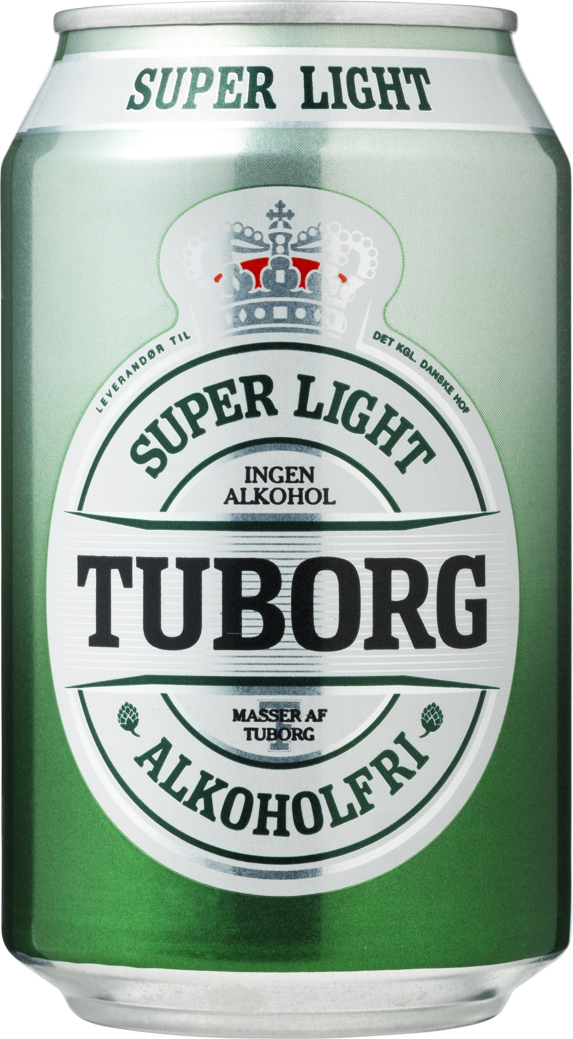 Tuborg Super Light 0,1% 24x33 (dåse)